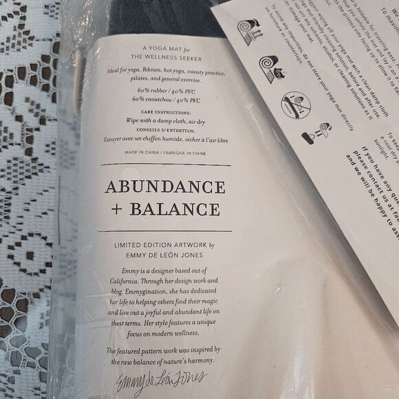 Anthropologie Yoga mat - Picture 1 of 5